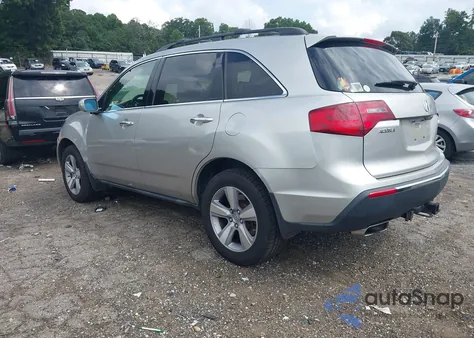 2011 Acura Mdx Technology Package from USA, damaged, VIN 2HNYD2H61BH537769